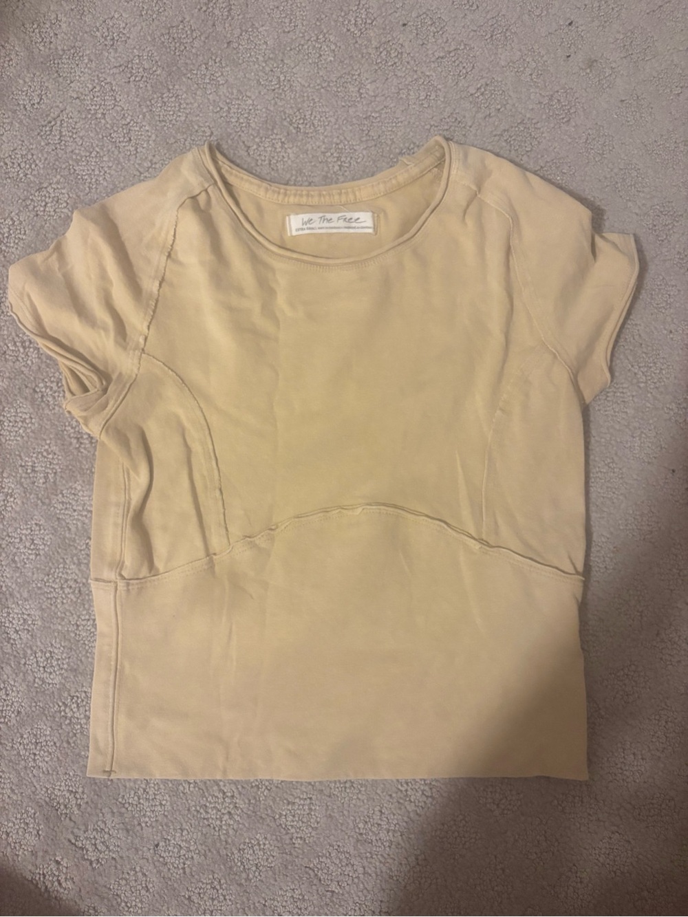 Free people yellow top
